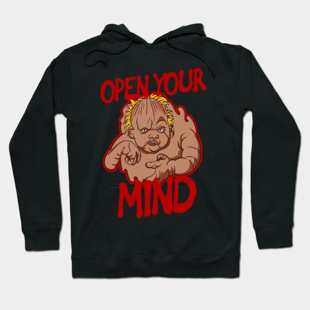 Kuato Lives Open Your Mind Hoodie by Meta Cortex